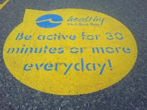 Be active for 30 minutes or more everyday!